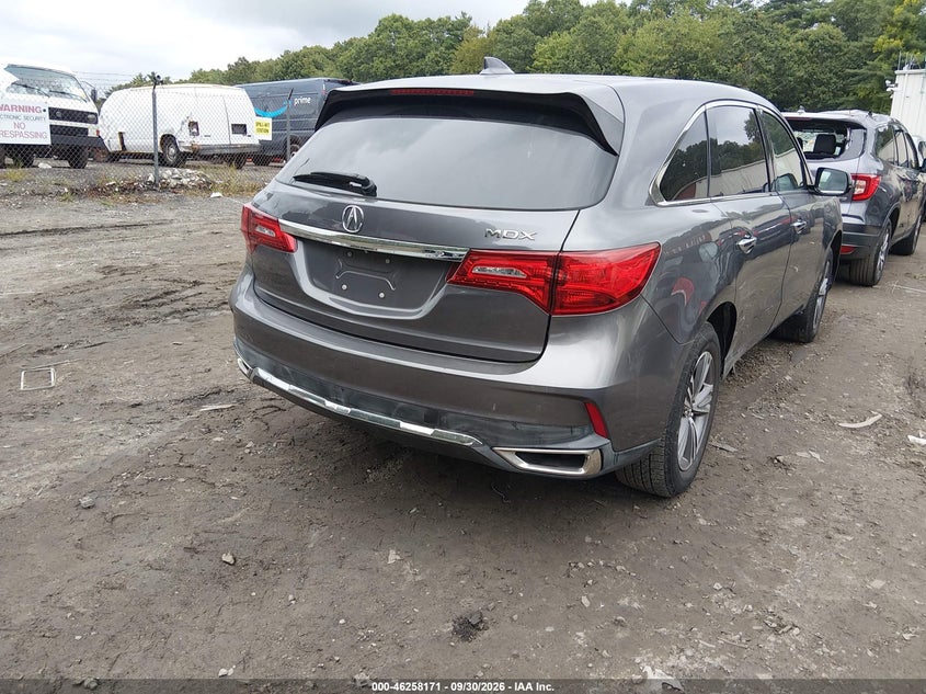 ACURA MDX 2019 VIN 5J8YD3H30KL009923