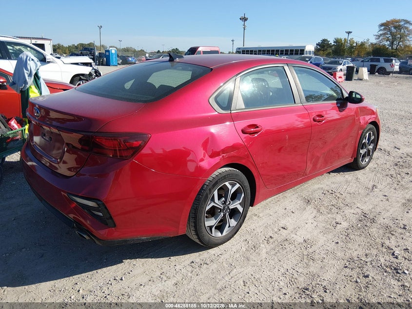 Vin: 3kpf24ad0ke113874, lot: 46758254, kia forte lxs 20194