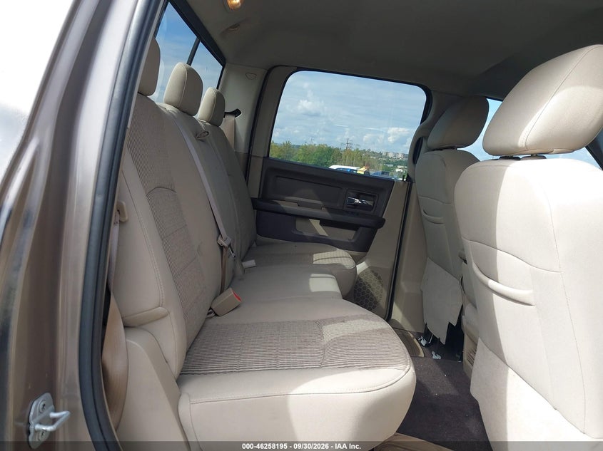 DODGE RAM 1500 2009 VIN 1D3HV13T49S738540