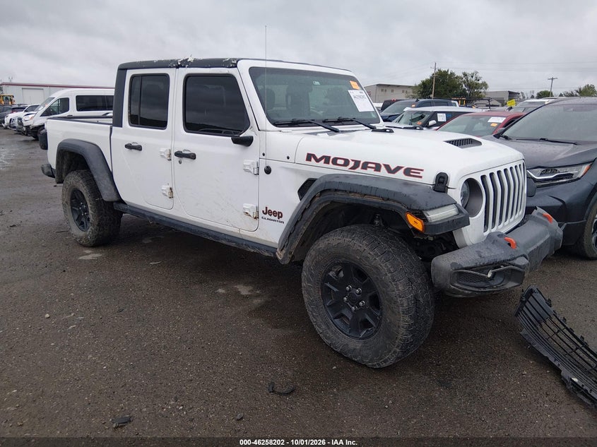 Vin: 1c6jjteg8ll203687, lot: 46758271, jeep gladiator mojave 4x4 2020 img_1