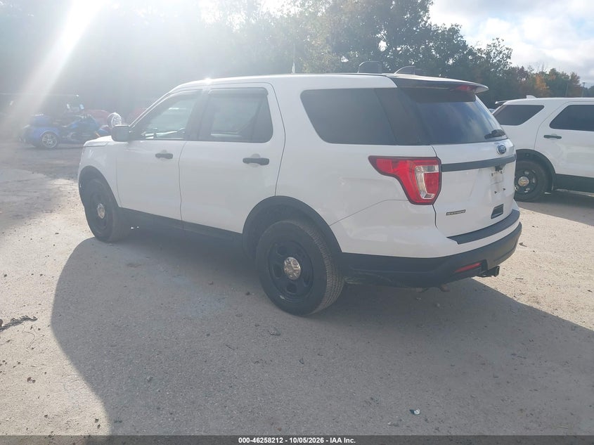 FORD POLICE INTERCEPTOR UTILITY 2018 VIN 1FM5K8AR0JGC49608
