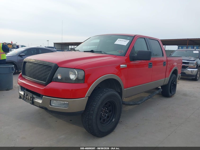 2005 Ford F-150 Fx4/Lariat/Xlt, Left Side, IAAI, VIN 1FTPW145X5FB21437 — photo 2