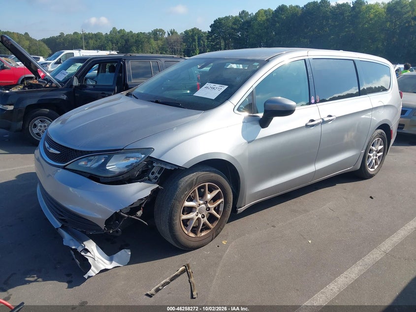 Vin: 2c4rc1dg4hr840618, lot: 46758341, chrysler pacifica touring 20172