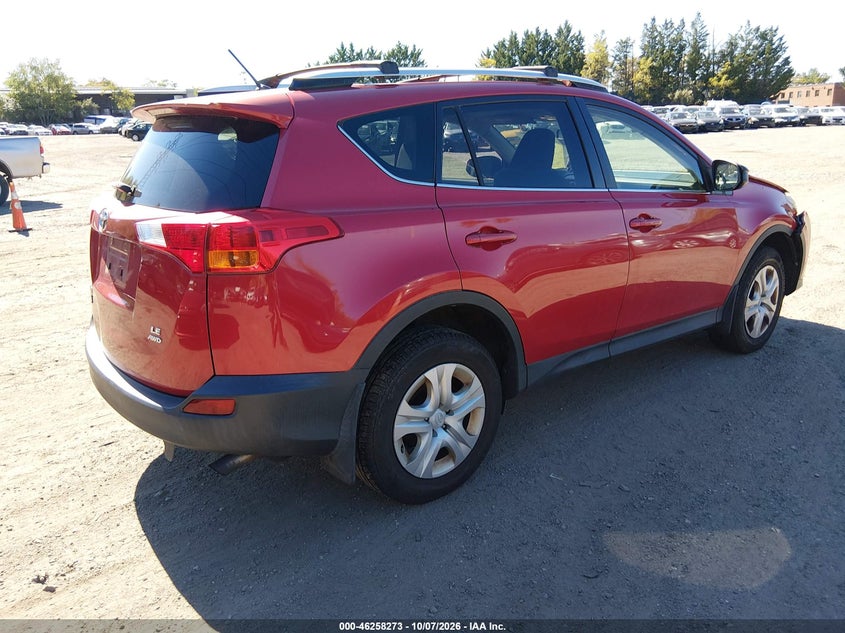Vin: jtmbfrev9dd024098, lot: 46758342, toyota rav4 le 20134