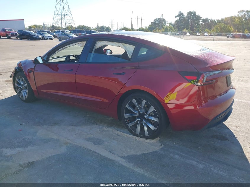 Vin: 5yj3e1eb6sf950141, lot: 46758344, tesla model 3 long range all-wheel drive 20253