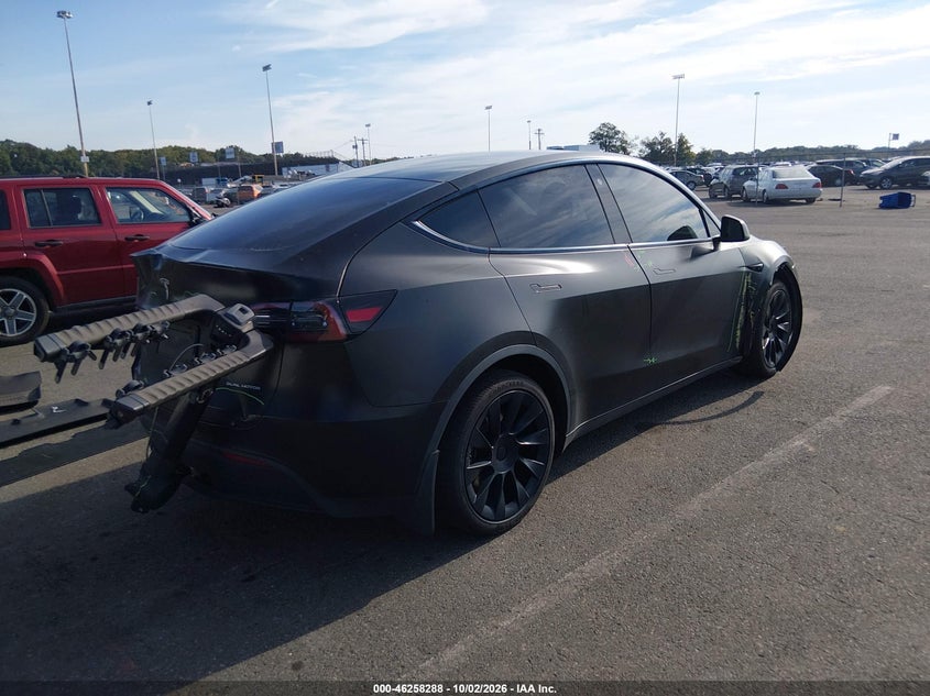 Vin: 7saygdee7pa024995, lot: 46758357, tesla model y awd/long range dual motor all-wheel drive 20234