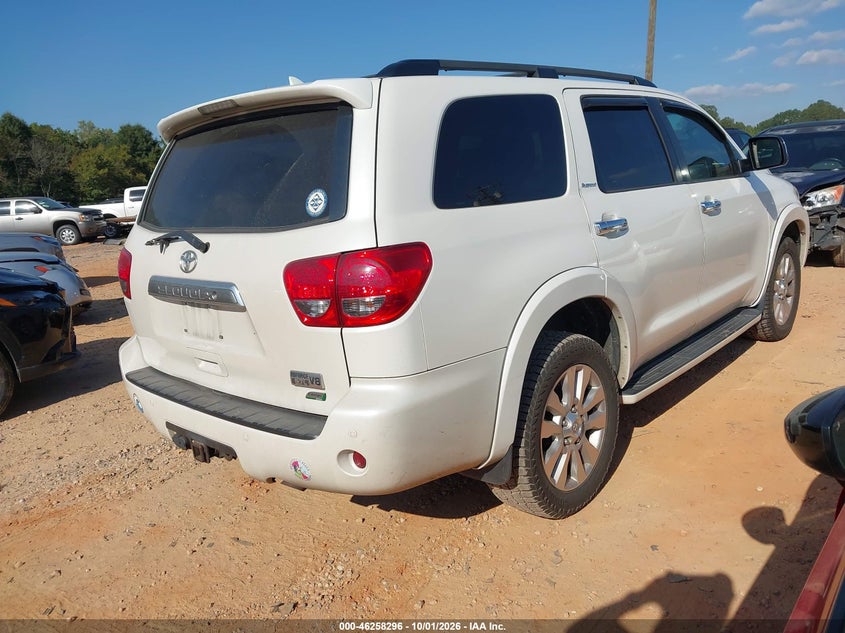Vin: 5tddw5g1xes107217, lot: 46758365, toyota sequoia platinum 5.7l v8 20144