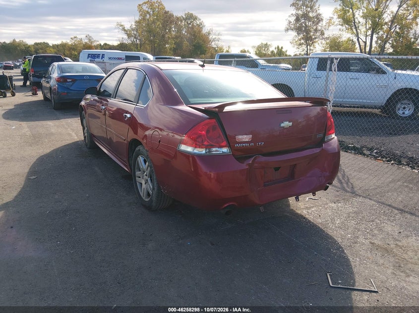 Vin: 2g1wc5e35d1103998, lot: 46758367, chevrolet impala ltz 20133