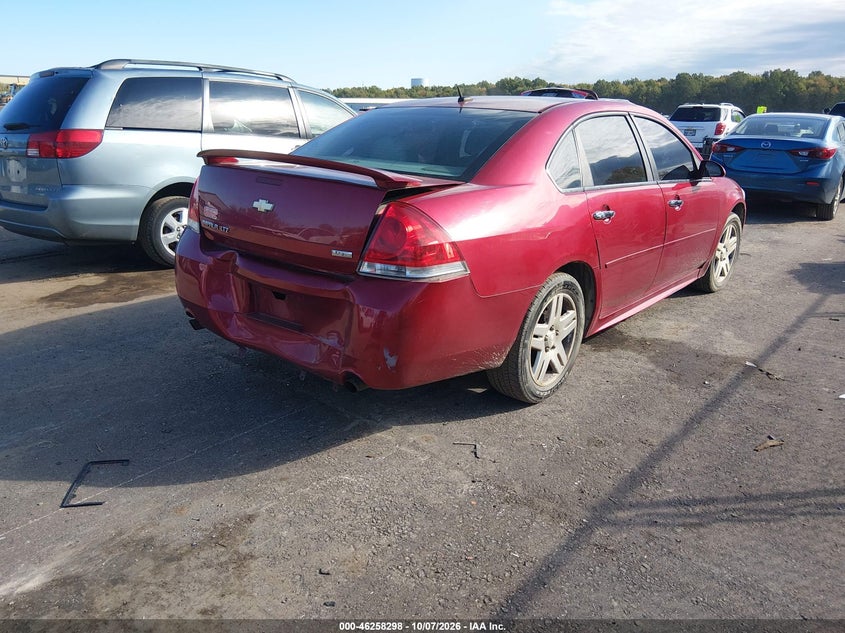 Vin: 2g1wc5e35d1103998, lot: 46758367, chevrolet impala ltz 20134