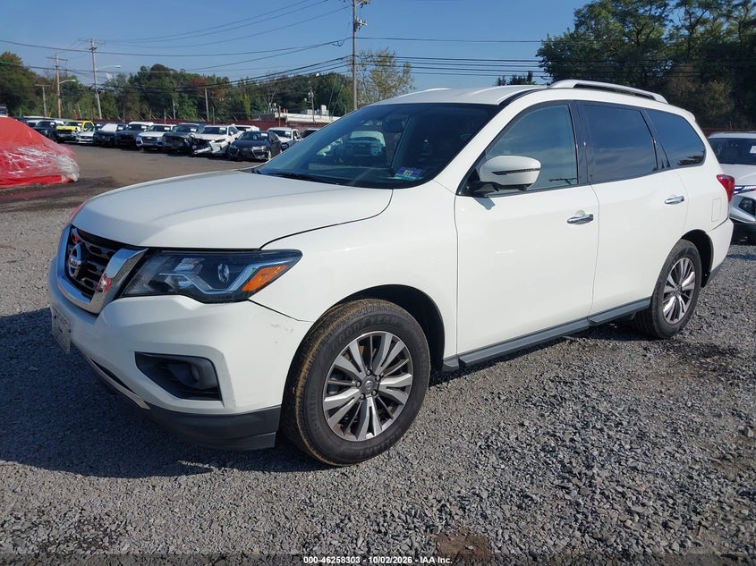 Vin: 5n1dr2mm4kc600937, lot: 46758372, nissan pathfinder sl 20192