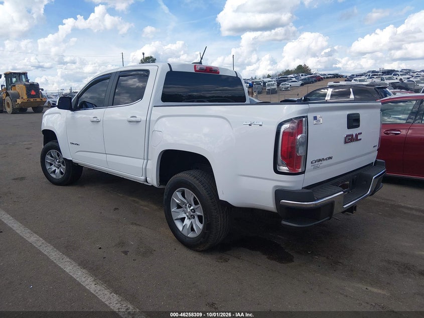 Vin: 1gtg6be34f1125369, lot: 46758378, gmc canyon sle 20153