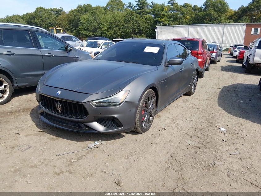 Vin: zam57yss7l1343736, lot: 46758394, maserati ghibli s gransport 20202