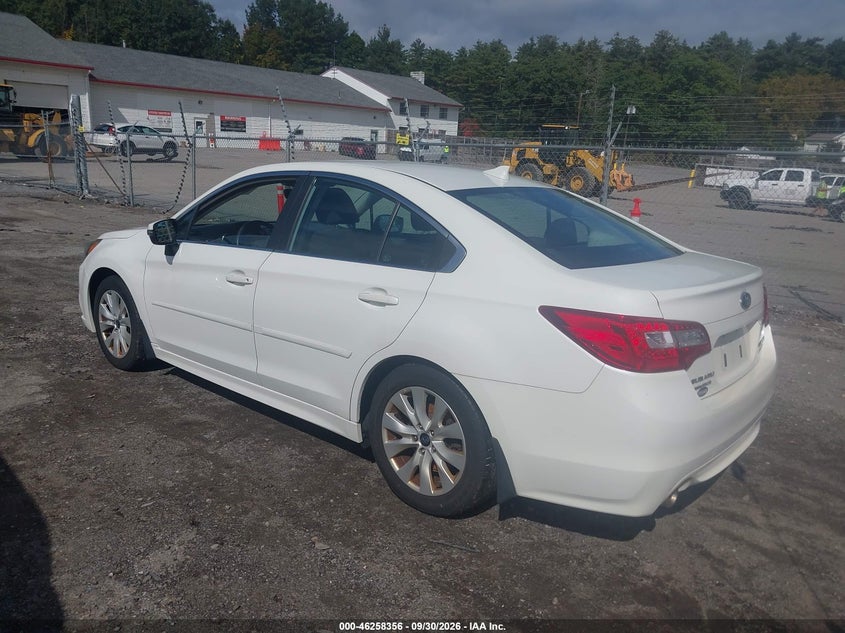 2017 SUBARU LEGACY auction photo 3