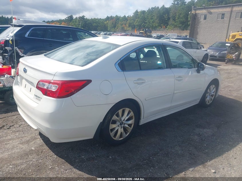 2017 SUBARU LEGACY auction photo 4