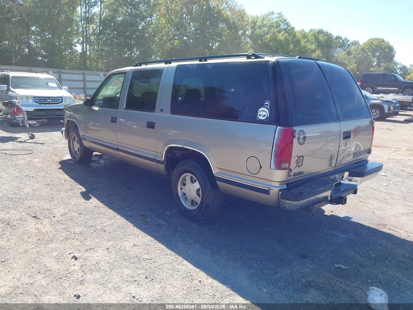 CHEVROLET SUBURBAN 1500 1998 VIN 3GNEC16R5WG115195