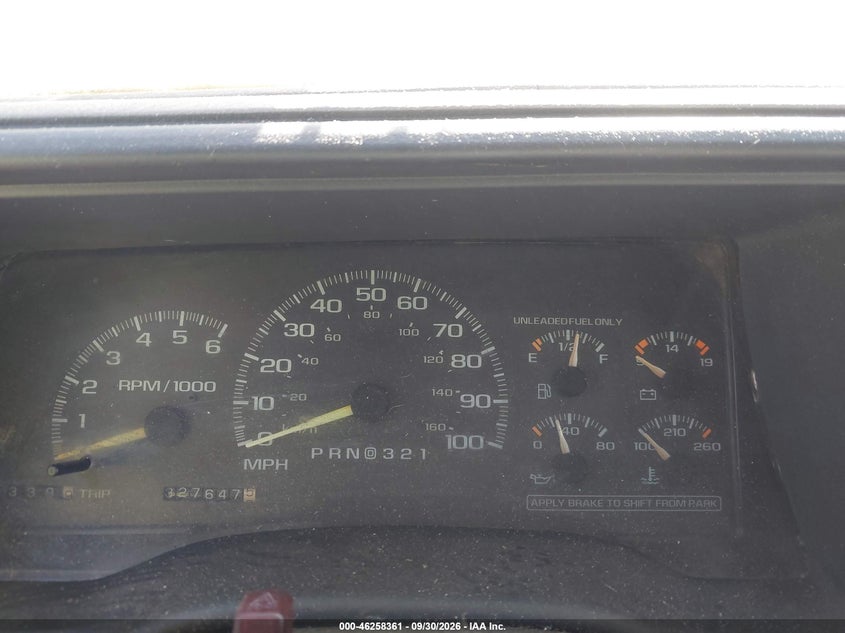 CHEVROLET SUBURBAN 1500 1998 VIN 3GNEC16R5WG115195