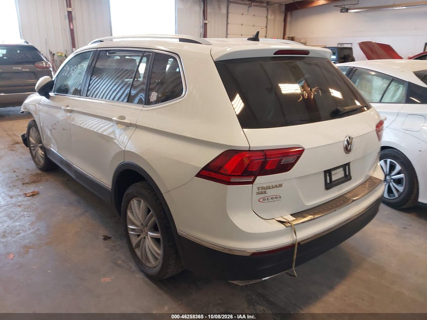 Vin: 3vv2b7ax1jm120221, lot: 46758435, volkswagen tiguan 2.0t se/2.0t sel 20183