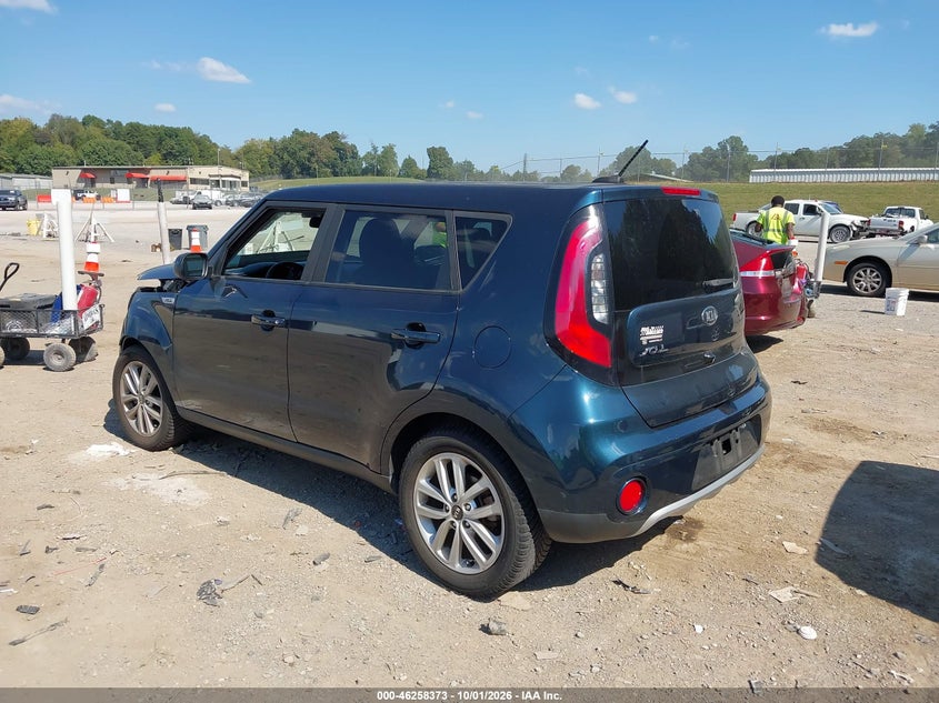 Vin: kndjp3a57h7498289, lot: 46758442, kia soul + 20173