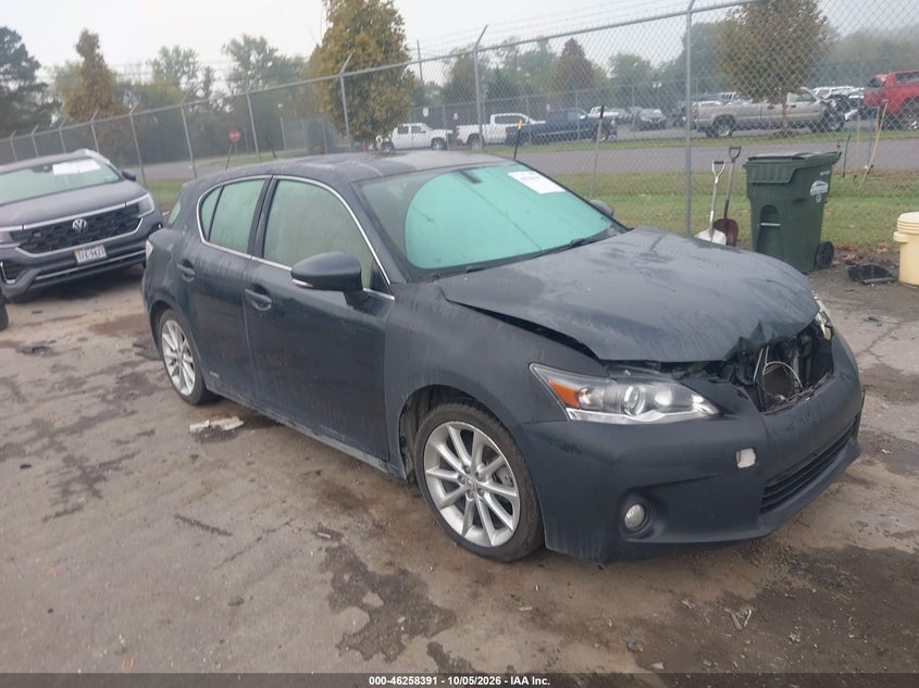 Vin: jthkd5bh6b2031854, lot: 46758460, lexus ct 200h premium 2011 img_1
