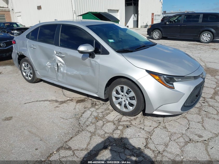 Vin: 5yfepraexlp009430, lot: 46758465, toyota corolla le 20201