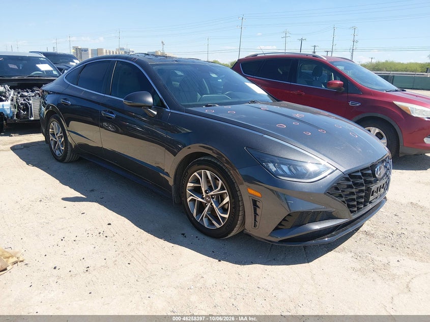 Vin: 5npef4ja8lh058075, lot: 46758466, hyundai sonata sel 20201