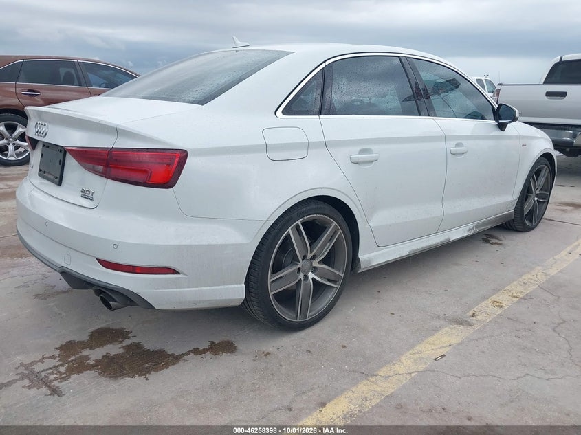 Vin: wauj8gff5h1016330, lot: 46758467, audi a3 2.0t premium 20174