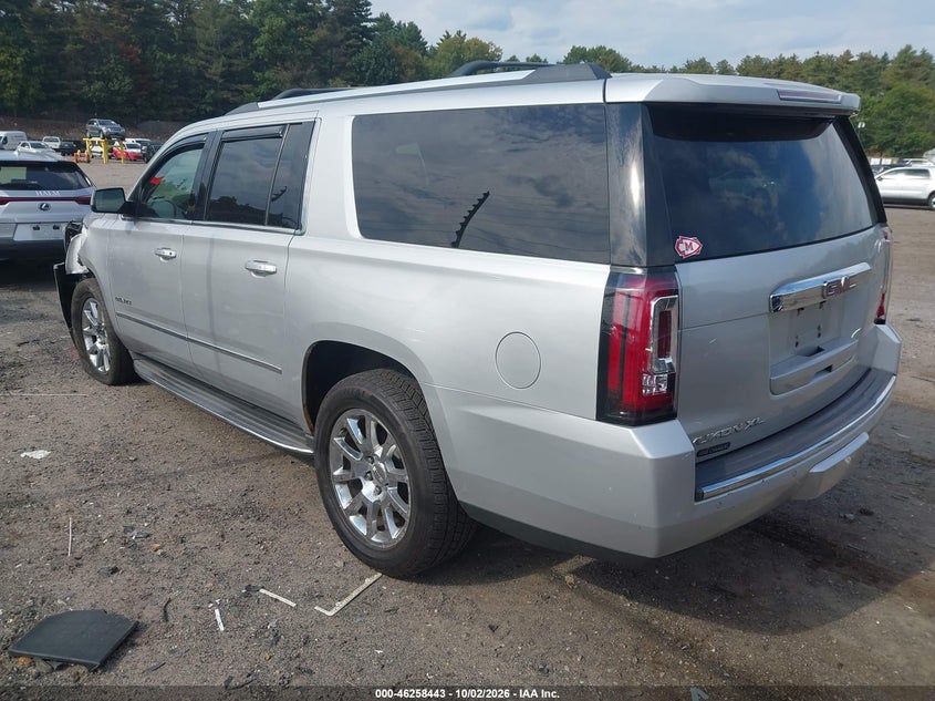Vin: 1gks2jkj4fr151818, lot: 46758512, gmc yukon xl 1500 denali 20153