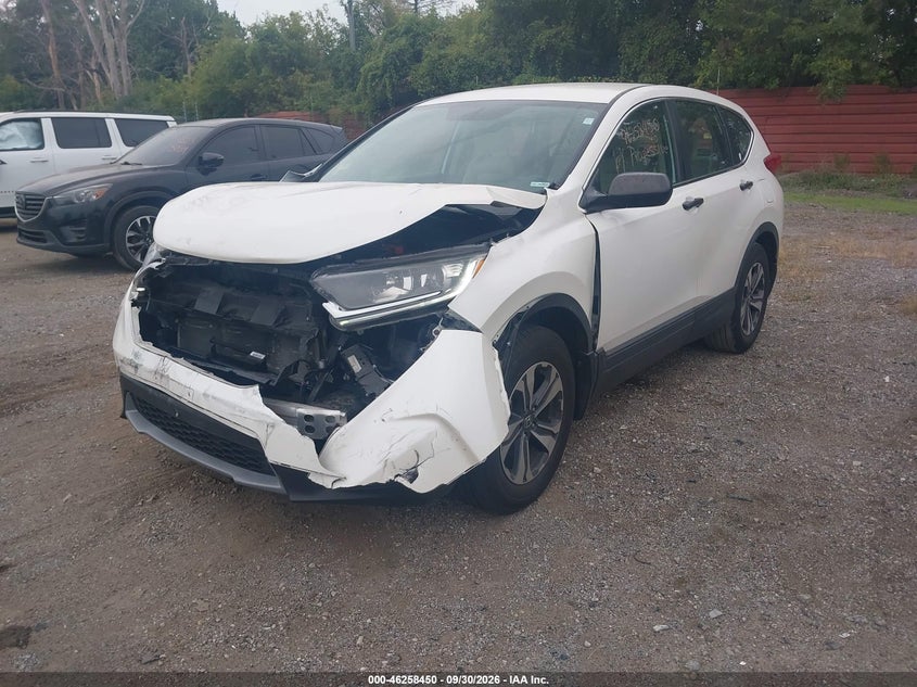 2018 Honda Cr-V Lx, Удар спереди, IAAI, VIN 5J6RW5H38JL000890 — фото 2