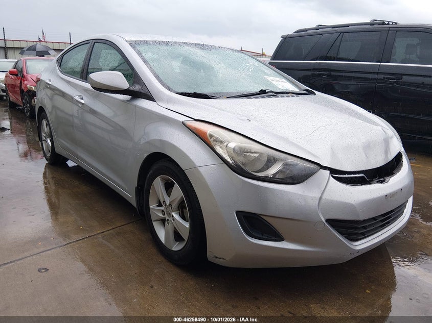Vin: 5npdh4ae2dh370872, lot: 46758559, hyundai elantra gls 2013 img_1