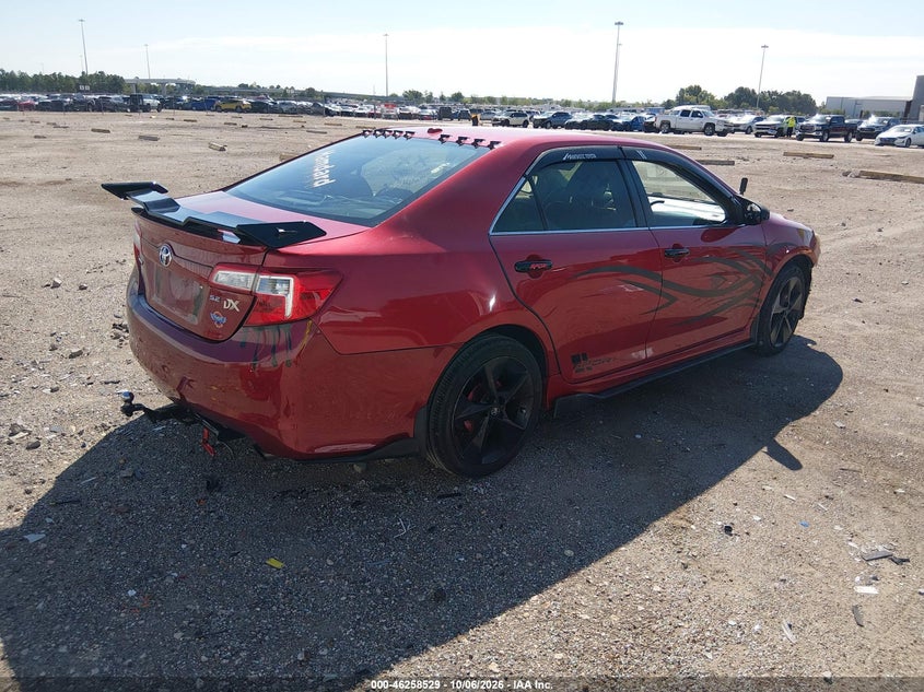 Vin: 4t1bf1fk5cu629395, lot: 46758598, toyota camry se limited edition 20124