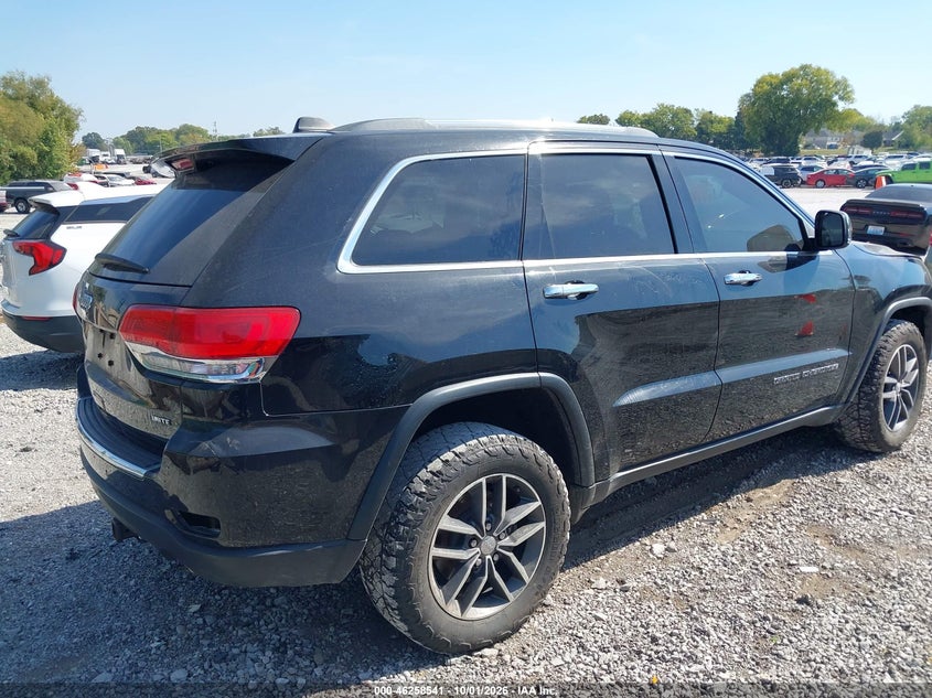 Vin: 1c4rjfbg3hc863631, lot: 46758610, jeep grand cherokee limited 4x4 20174