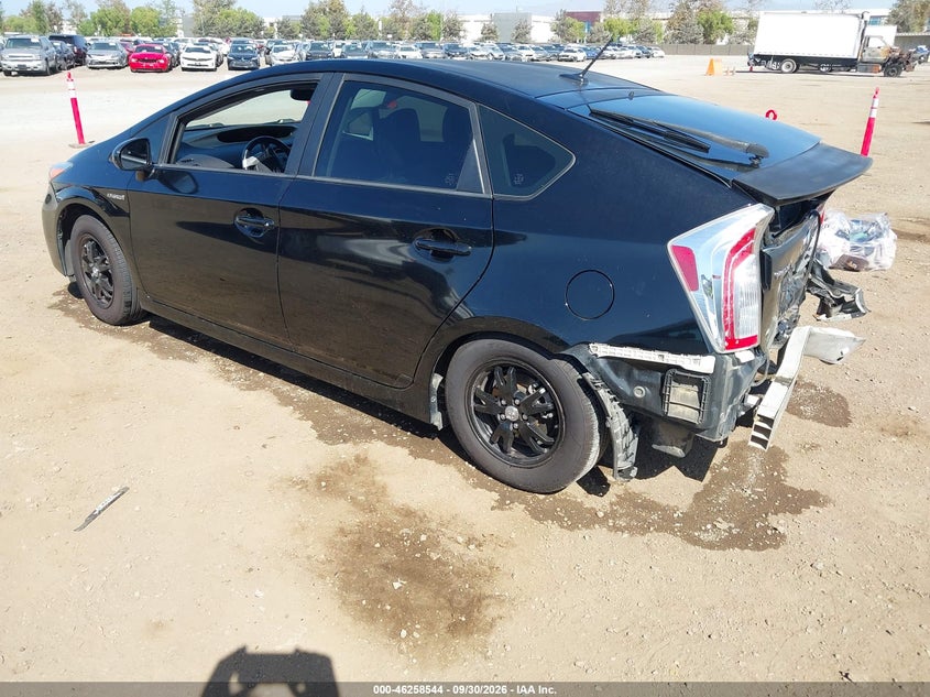 Vin: jtdkn3du2e1771019, lot: 46758613, toyota prius four 20143