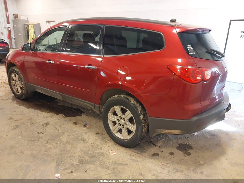 Vin: 1gnkrjed0cj167528, lot: 46758634, chevrolet traverse 2lt 20123