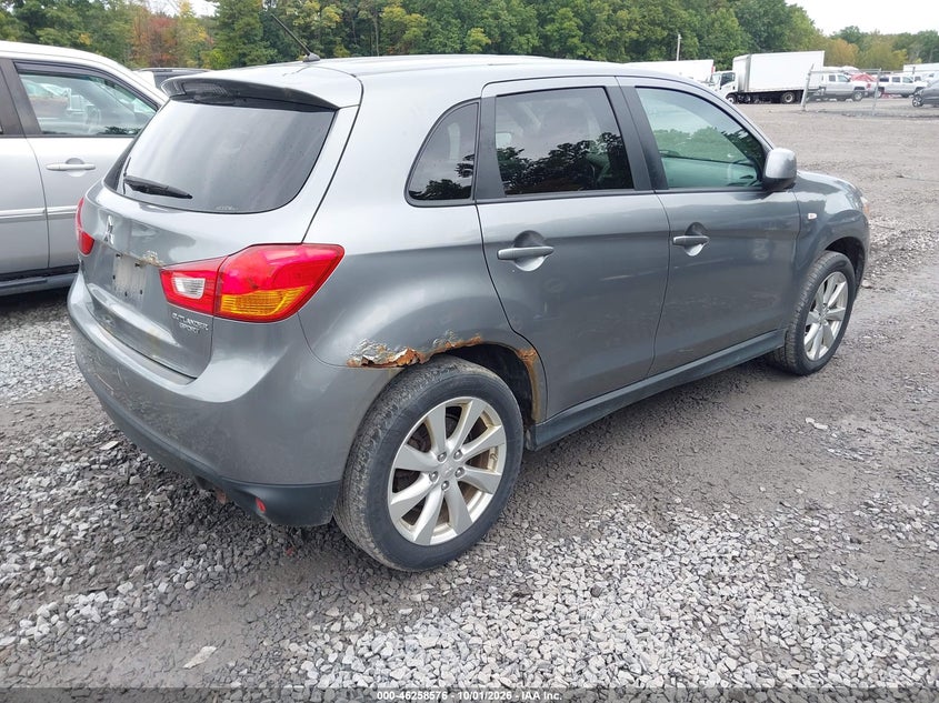 Vin: 4a4ar3au5ee031857, lot: 46758645, mitsubishi outlander sport es 20144