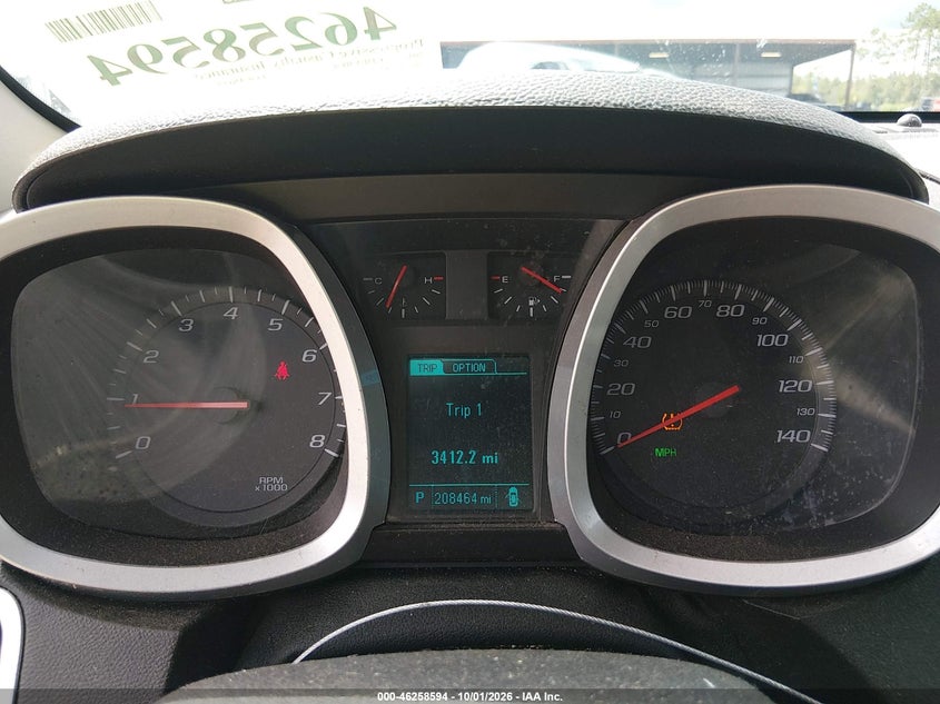 CHEVROLET EQUINOX 2016 VIN 2GNALCEK0G6209321