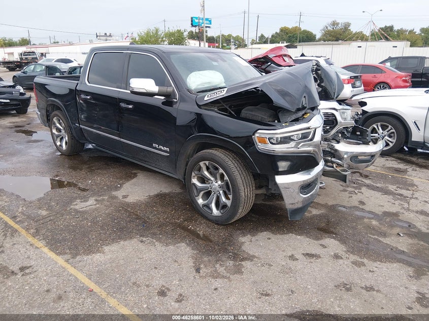 Vin: 1c6srfht9kn517732, lot: 46758670, ram 1500 limited  4x4 5'7 box 2019 img_1