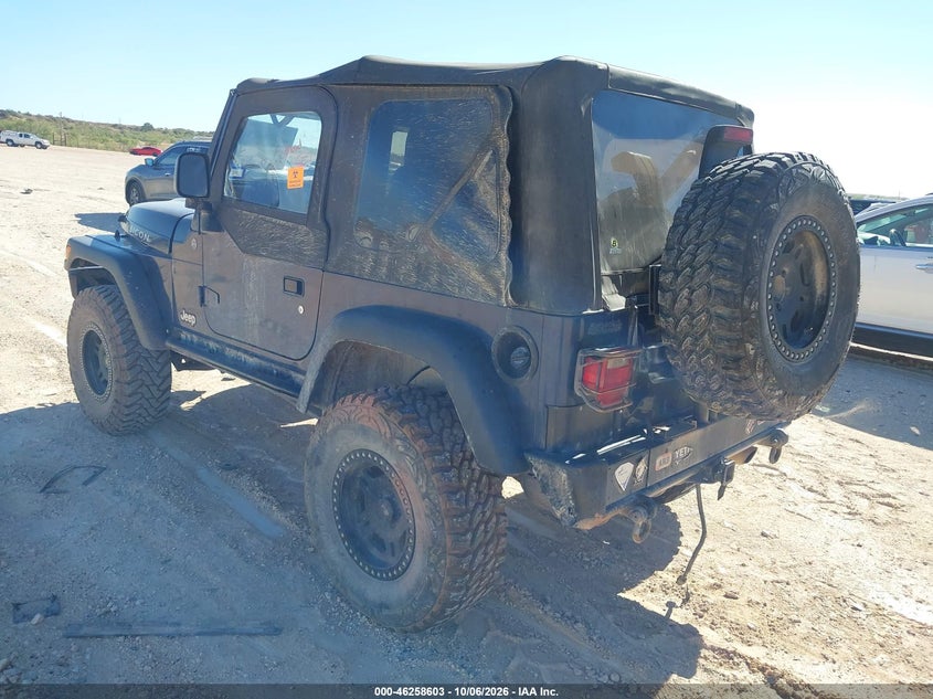 JEEP WRANGLER 2004 VIN 1J4FA69S64P737421
