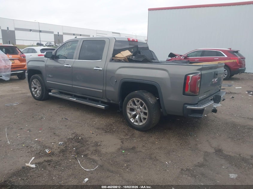 Vin: 3gtu2nec6hg394137, lot: 46758681, gmc sierra 1500 slt 20173