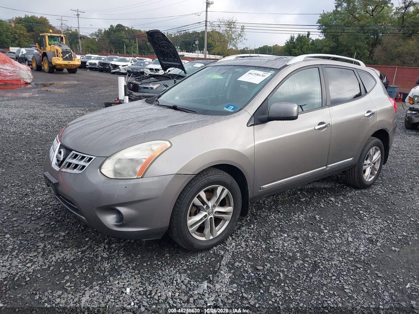 Vin: jn8as5mv1cw704019, lot: 46758699, nissan rogue sv 20122