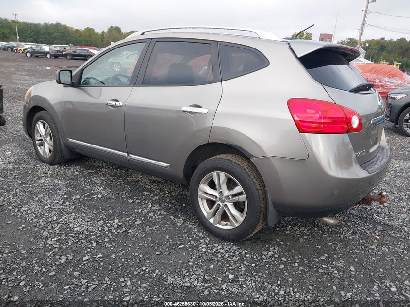 Vin: jn8as5mv1cw704019, lot: 46758699, nissan rogue sv 20123