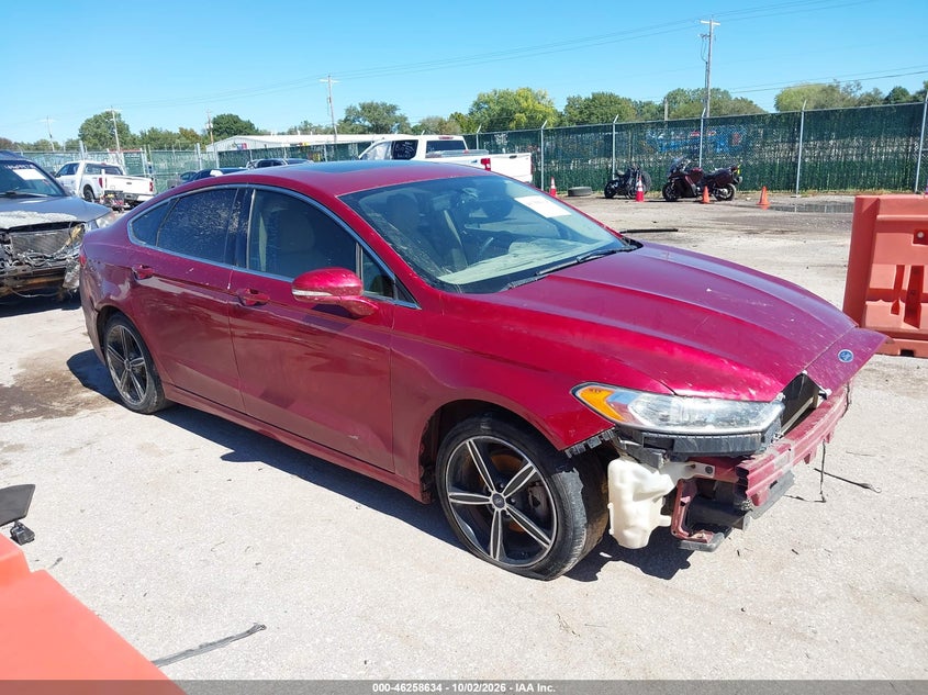 Vin: 3fa6p0hr9dr378919, lot: 46758703, ford fusion se 20131