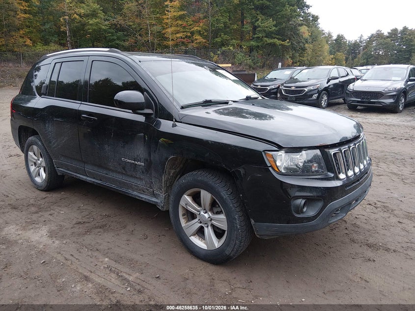 Vin: 1c4njdeb0ed602143, lot: 46758704, jeep compass latitude 20141