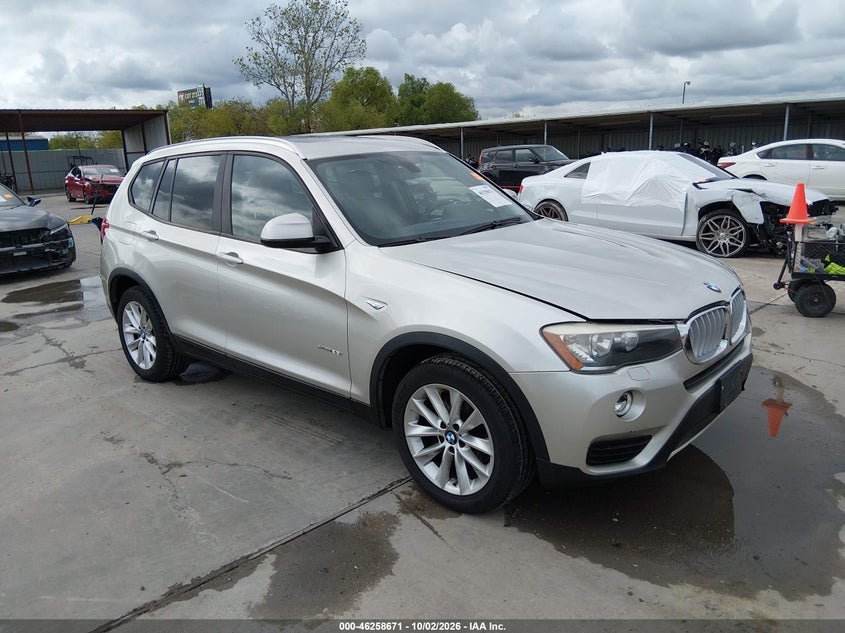 Vin: 5uxwx9c59f0d44275, lot: 46758741, bmw x3 xdrive28i 2015 img_1