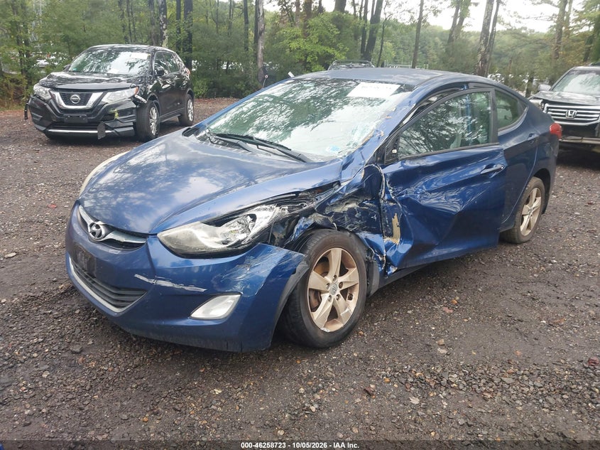 Vin: kmhdh4ae0du671514, lot: 46758792, hyundai elantra gls 20132