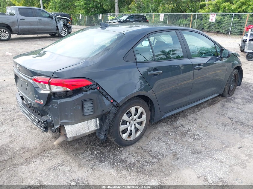 Vin: 5yfb4mde5sp339243, lot: 46758811, toyota corolla le 20254