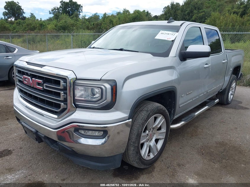 Vin: 3gtp1mec4gg252622, lot: 46758821, gmc sierra 1500 sle 20162