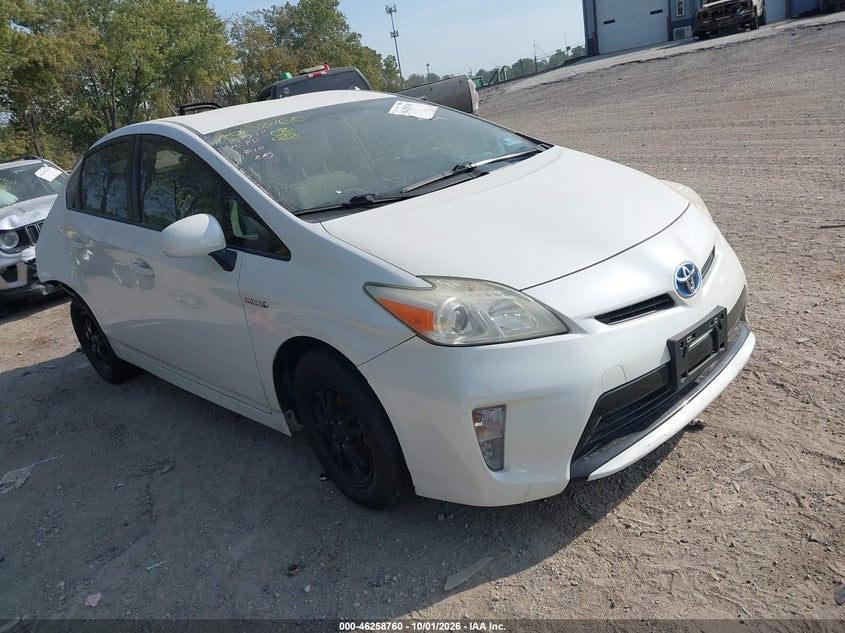 Vin: jtdkn3duxc5492231, lot: 46758828, toyota prius three 20121