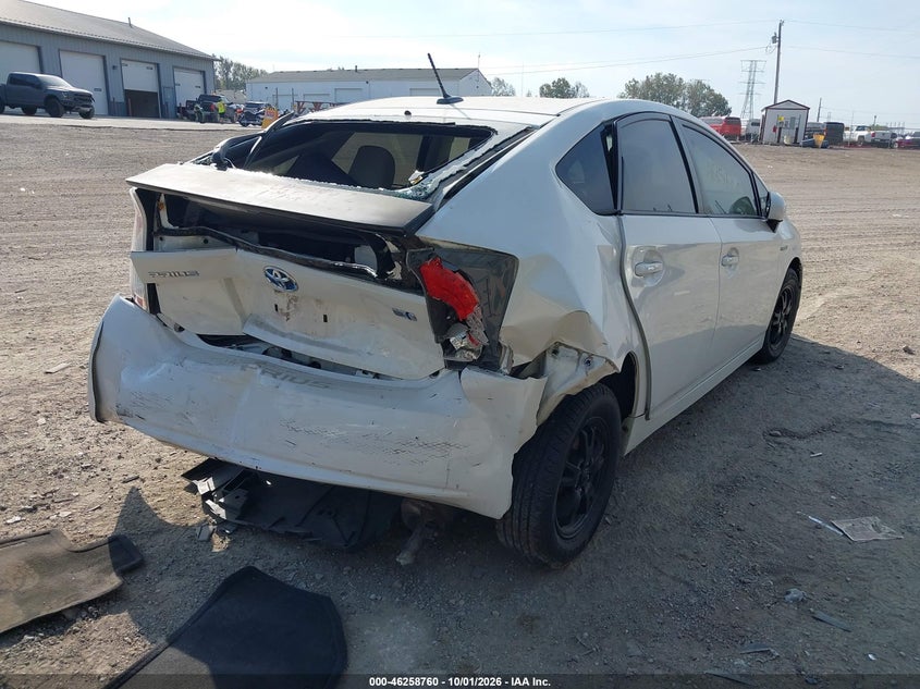 Vin: jtdkn3duxc5492231, lot: 46758828, toyota prius three 20124