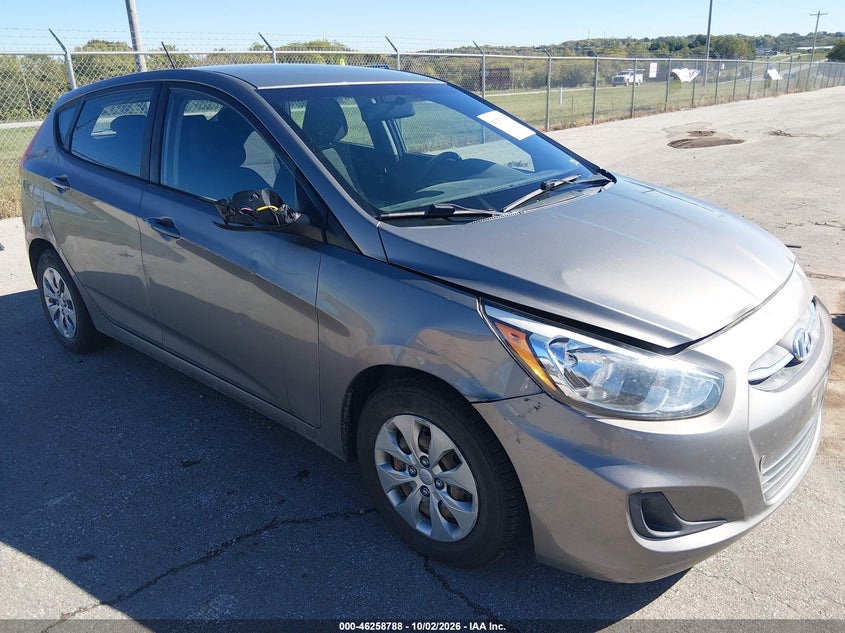 Vin: kmhct5ae4hu357662, lot: 46758857, hyundai accent se 2017 img_1