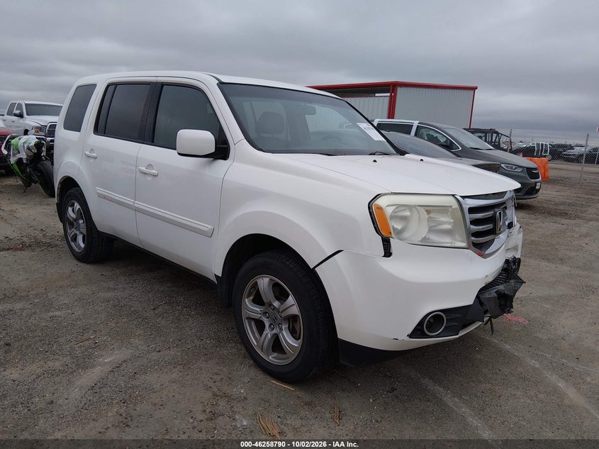 Vin: 5fnyf4h55db016260, lot: 46758859, honda pilot ex-l 2013 img_1